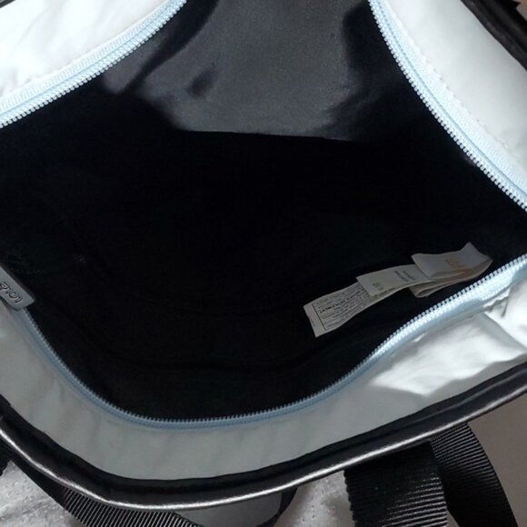 LOLË Ice Blue Mini Lily Backpack/Tote Bag Waxed - Picture 12 of 15